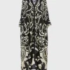 Women Rodebjer Agave Cosmic Bloom Caftan