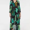 Women Rodebjer Agave Leaf Caftan