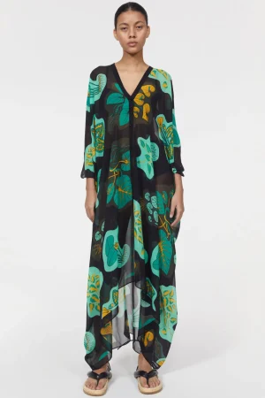 Women Rodebjer Agave Leaf Caftan