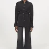 Women Rodebjer Almond Peach Twill Shirt