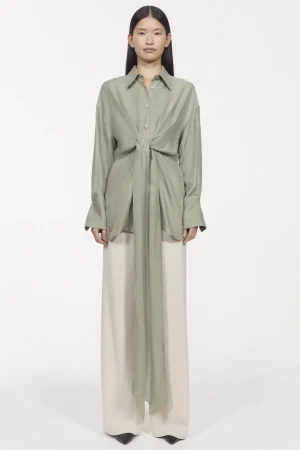Women Rodebjer Almond Peach Twill Shirt