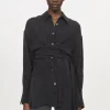 Women Rodebjer Almond Peach Twill Shirt