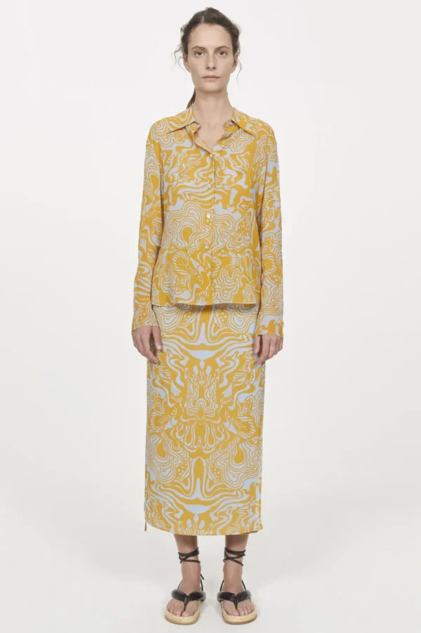 carmen_chiffon_shirt_rode_0.webp Women Rodebjer Carmen Chiffon Shirt