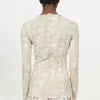 Women Rodebjer Columbina Sketchbook Jersey Top