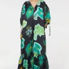 Women Rodebjer Dakota Leaf Hammered Dress