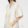 Women Rodebjer Dakota Leaf Hammered Dress
