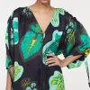 Women Rodebjer Dakota Leaf Hammered Dress