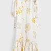 Women Rodebjer Dakota Leaf Hammered Dress