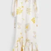 Women Rodebjer Dakota Leaf Hammered Dress