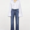 Women Rodebjer Extended Flare Denim