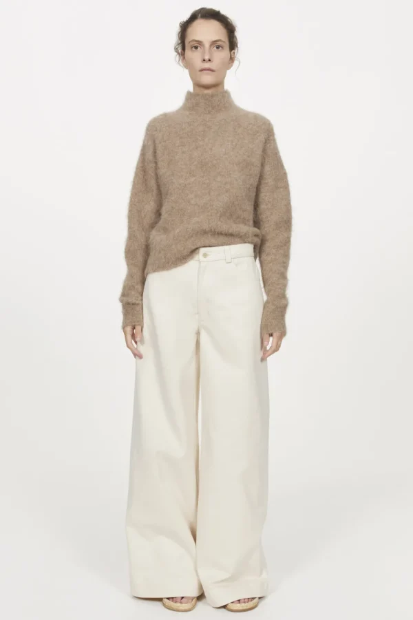 falalai_knitted_polo_rode_0-1.webp Women Rodebjer Falalai Knitted Polo