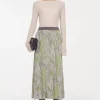 Women Rodebjer Flora Jaquard Knitted Skirt