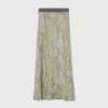 Women Rodebjer Flora Jaquard Knitted Skirt