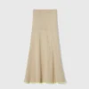 Women Rodebjer Fly Rib Knitted Skirt