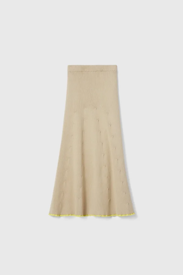Women Rodebjer Fly Rib Knitted Skirt