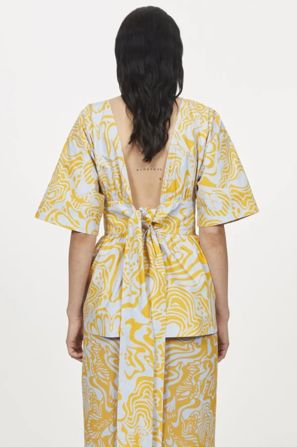 laia_cosmic_blouse_rodebj_3.webp Women Rodebjer Laia Cosmic Blouse