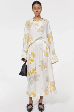 Women Rodebjer Marla Leaf Skirt
