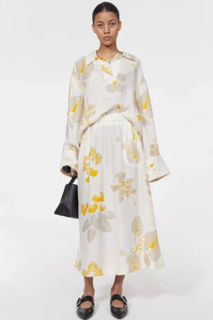 Women Rodebjer Marla Leaf Skirt