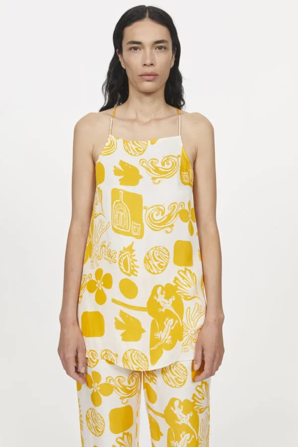 sera_print_blouse_rodebje_1.webp Women Rodebjer Sera Print Blouse