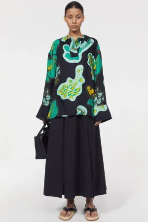 Women Rodebjer Sunshine Leaf Shirt