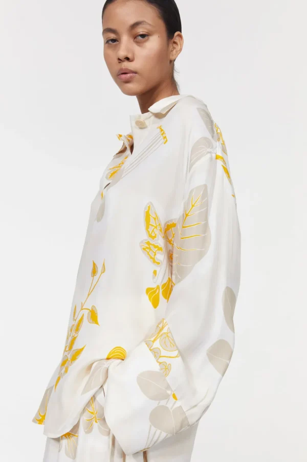 sunshine_leaf_shirt_rodeb_1-1.webp Women Rodebjer Sunshine Leaf Shirt