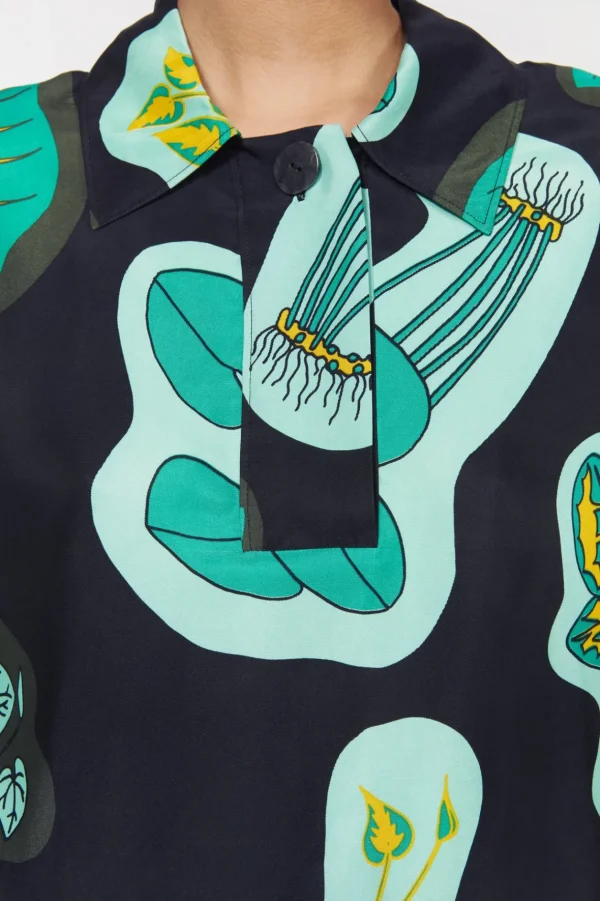 sunshine_leaf_shirt_rodeb_4-4.webp Women Rodebjer Sunshine Leaf Shirt