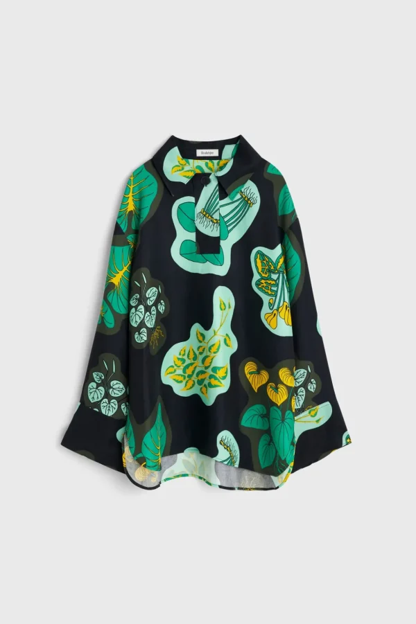 sunshine_leaf_shirt_rodeb_5-1.webp Women Rodebjer Sunshine Leaf Shirt