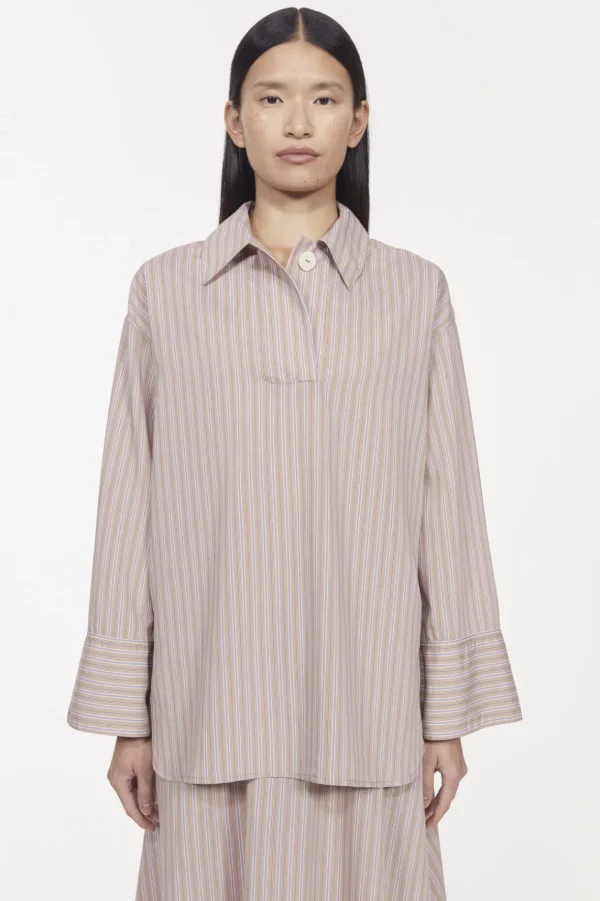 sunshine_stripe_shirt_rod_1-2.webp Women Rodebjer Sunshine Stripe Shirt
