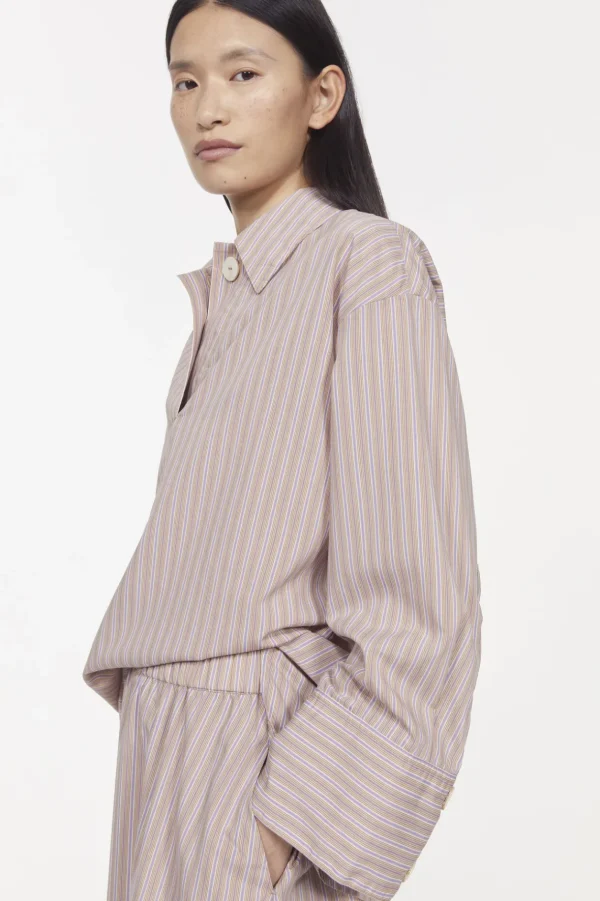 sunshine_stripe_shirt_rod_2-2.webp Women Rodebjer Sunshine Stripe Shirt